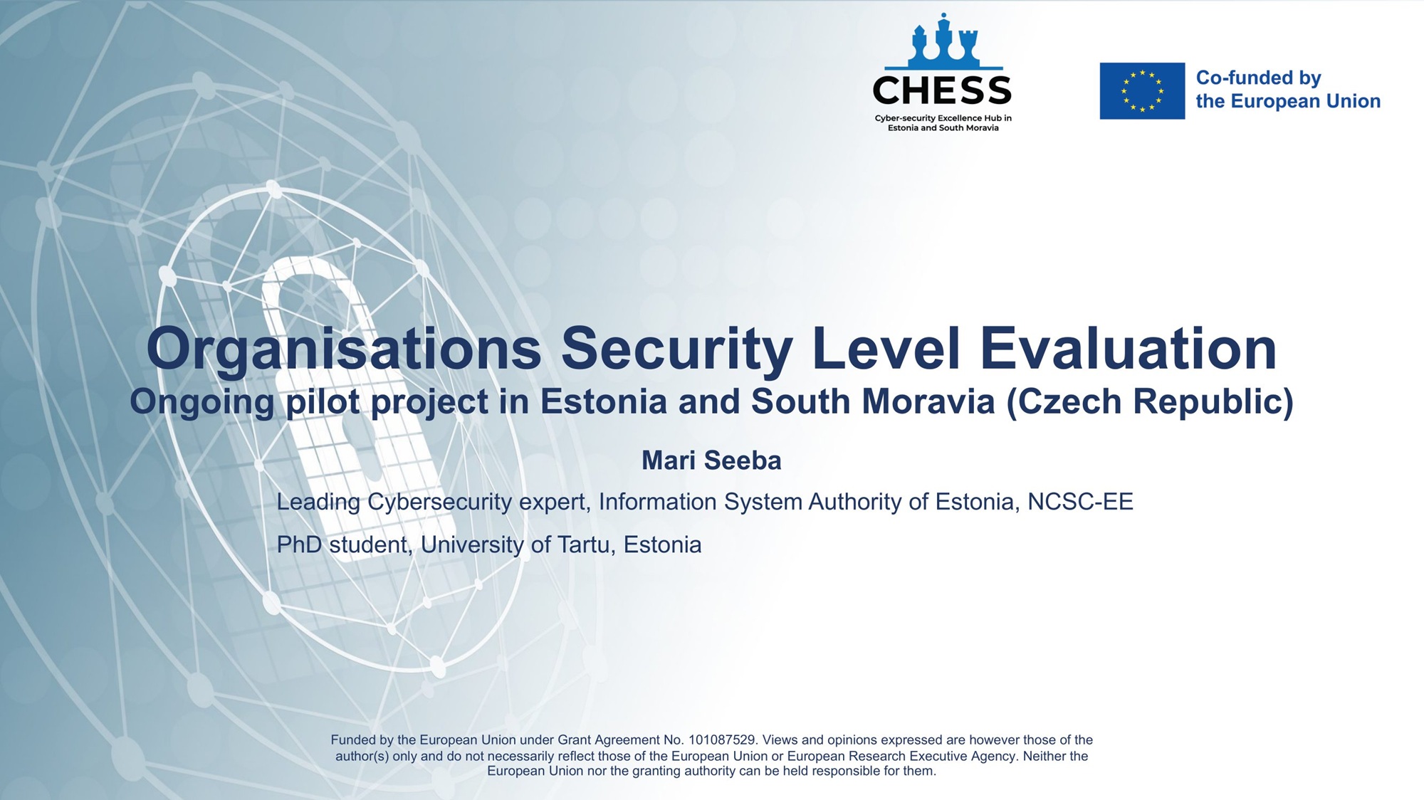 CHESS: Cyber-security Excellence Hub in Estonia and South Moravia - Red Hat  Research