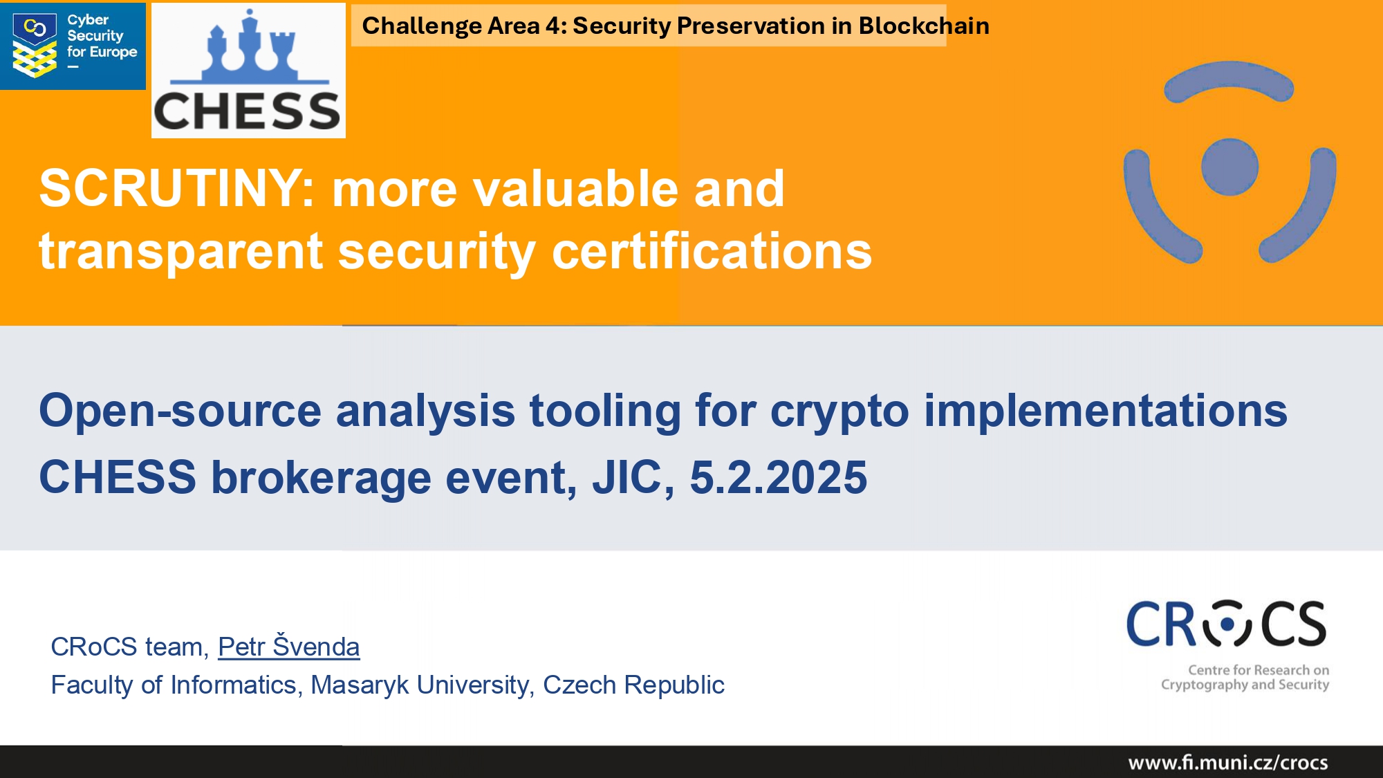 Open-source analysis tooling for crypto implementations