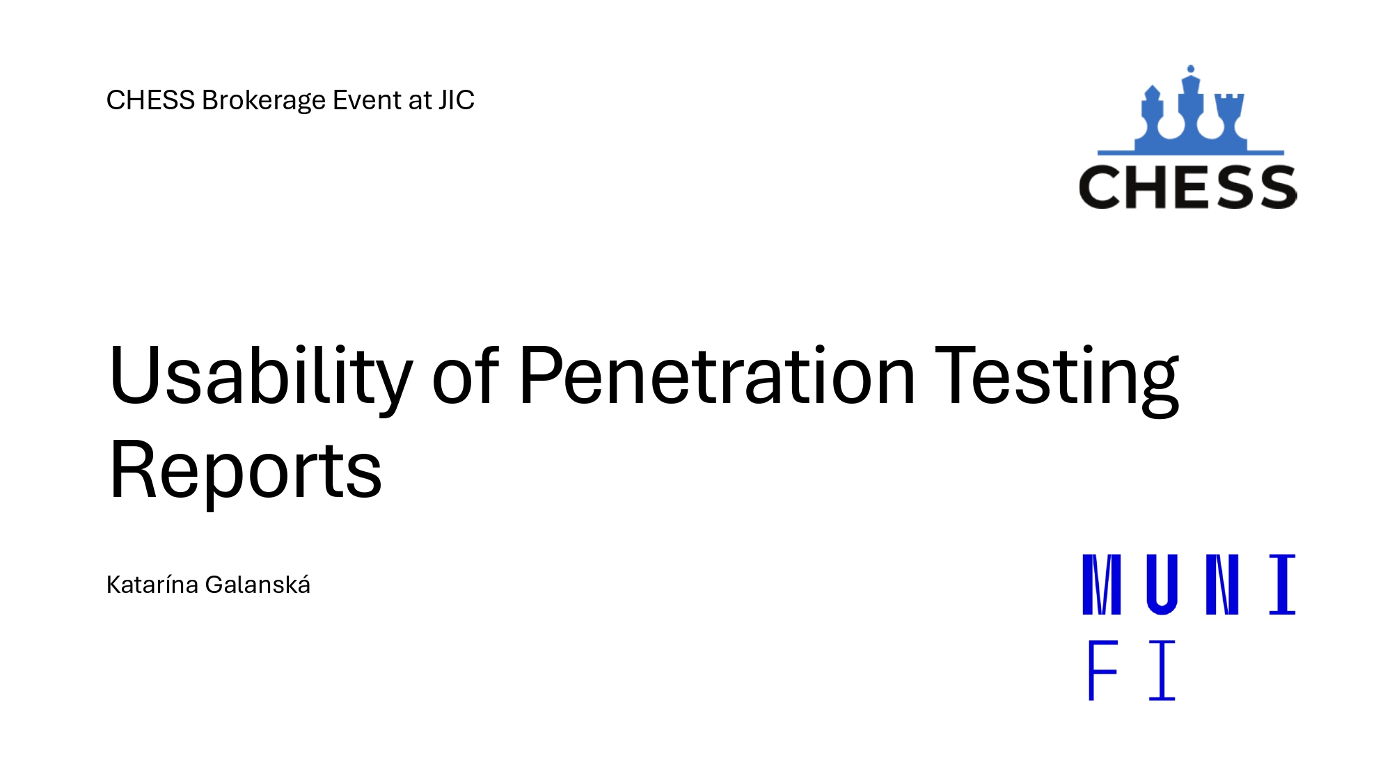 Usability of Penetration Testing Reports