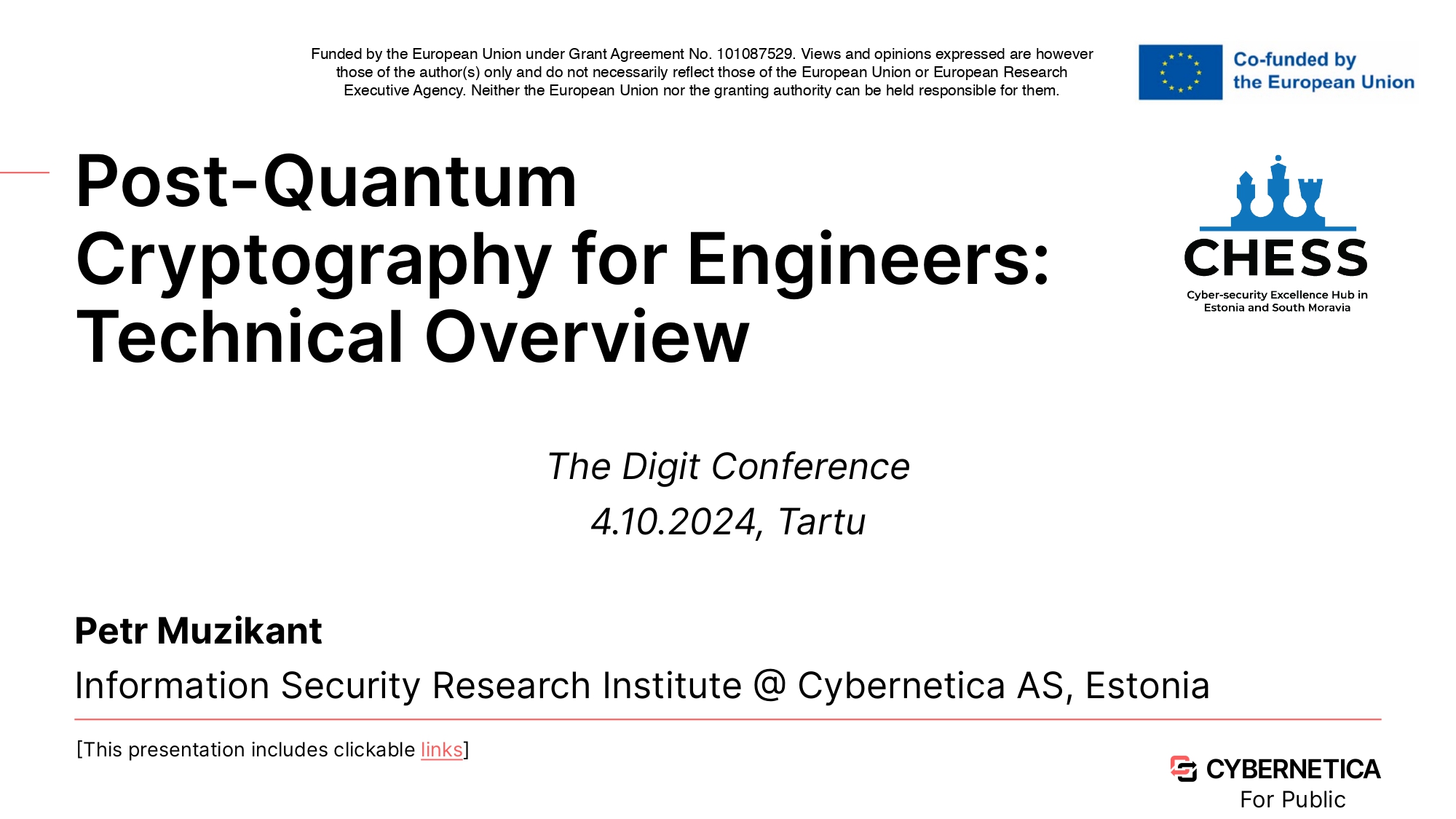 Post-Quantum Cryptography for Engineers: Technical Overview